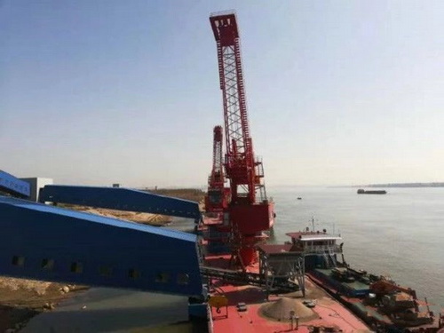 湖北一永久性砂石集并中心建成，總投資約2.5億元，年設計吞吐量360萬噸