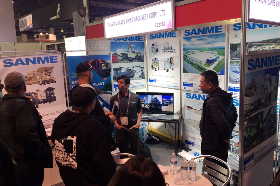 疫情擋不住走出去的腳步，山美股份亮相美國工程機械博覽會(CONEXPO-CON/AGG)向世界展示產(chǎn)品及服務(wù)