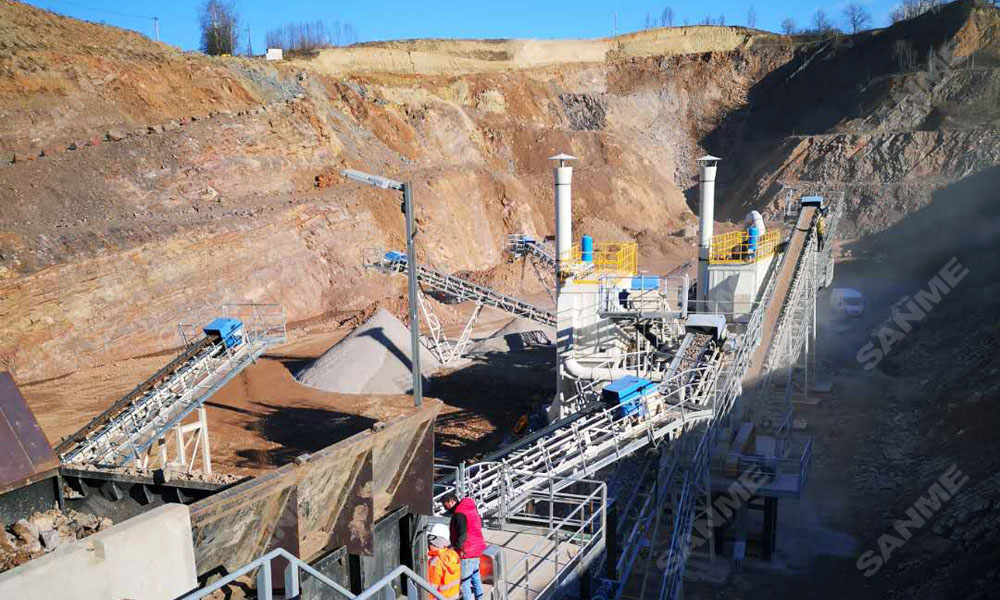 疫情擋不住中國(guó)產(chǎn)品走向歐洲 山美股份提供成套設(shè)備的骨料生產(chǎn)線調(diào)試投產(chǎn)，產(chǎn)量超預(yù)期！