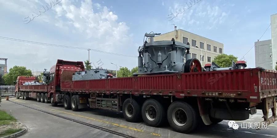 發(fā)貨季｜山美股份高性能破碎篩分裝備發(fā)往江西，助力當(dāng)?shù)鼗?xiàng)目建設(shè)及建筑固廢資源化