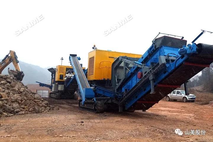 上海山美股份｜深耕履帶移動式破碎篩分市場，為客戶締造卓越價值