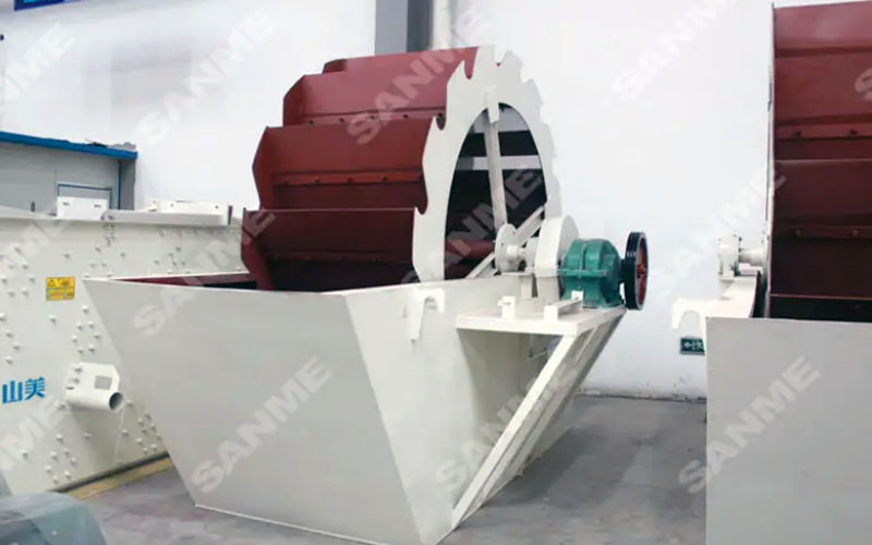 高效輪式洗砂機(jī)，洗凈度高，產(chǎn)量大！