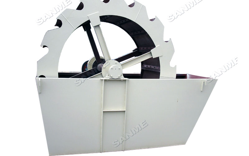 高效輪式洗砂機(jī)，洗凈度高，產(chǎn)量大！