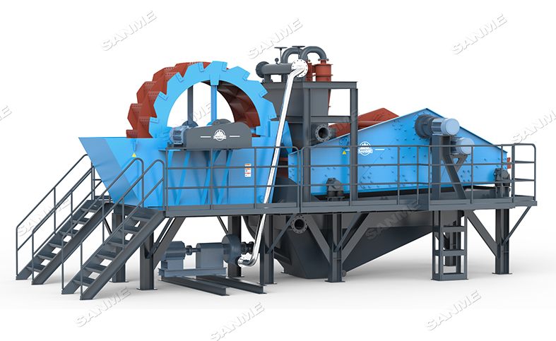制砂機和洗砂機的區(qū)別，大型洗砂機多少錢一臺