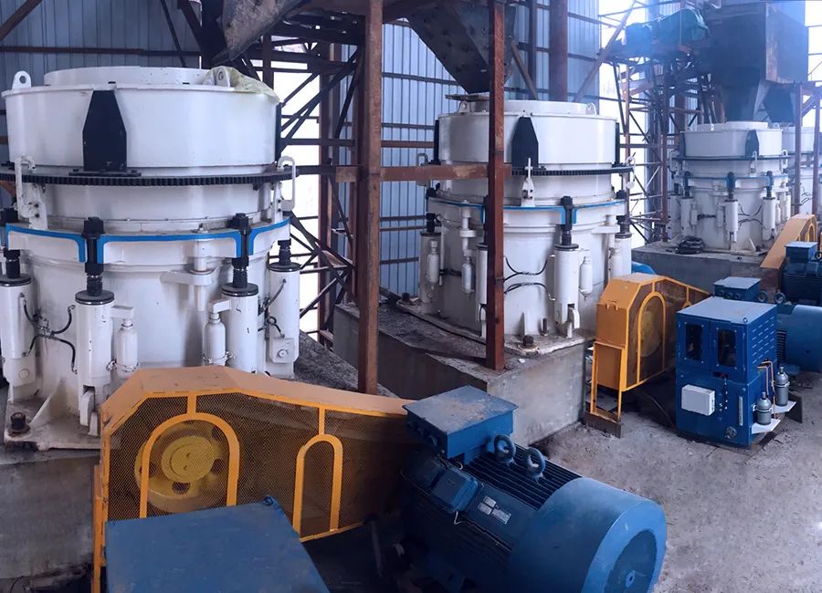 SMS系列多缸液壓圓錐破碎機，精品骨料生產(chǎn)線的理想選擇