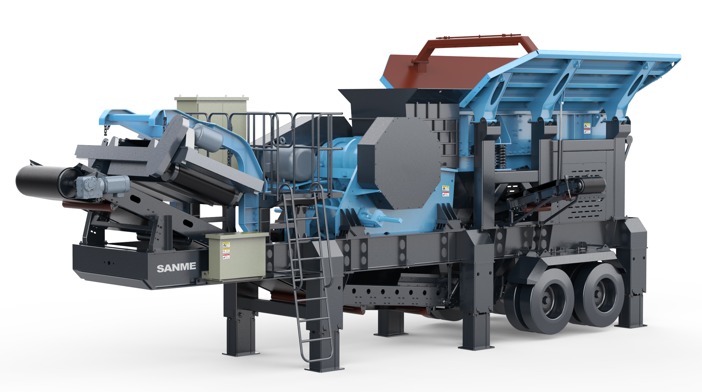 移動破碎機相對于常規(guī)破碎機有什么性能上的優(yōu)點？