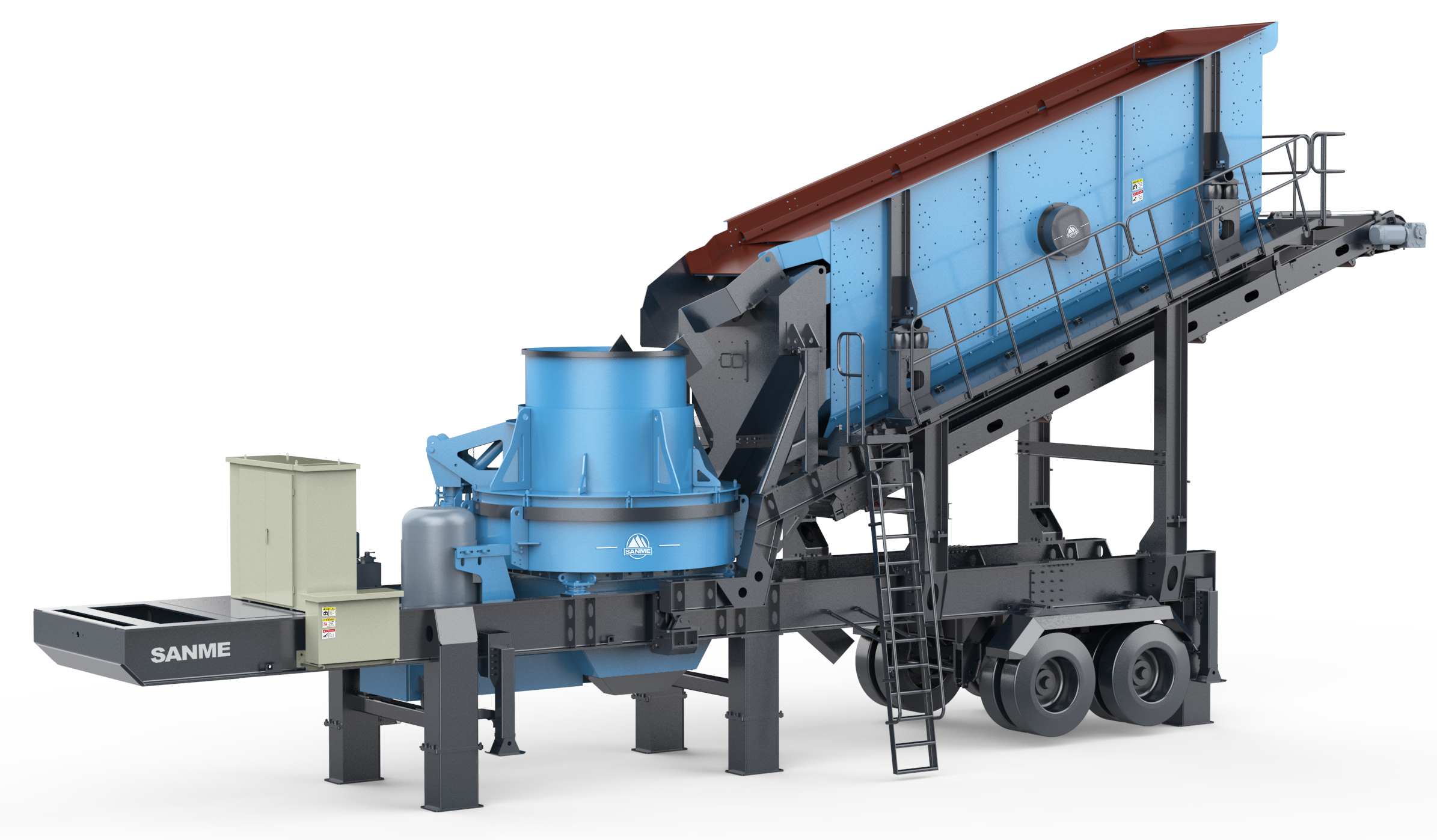 輪胎式移動破碎站和履帶式移動破碎站的差別在哪里？