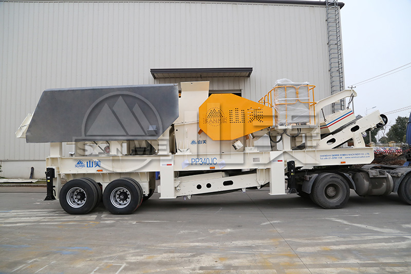 為什么說(shuō)顎式移動(dòng)破碎機(jī)，破碎大理石，碎料效果更好