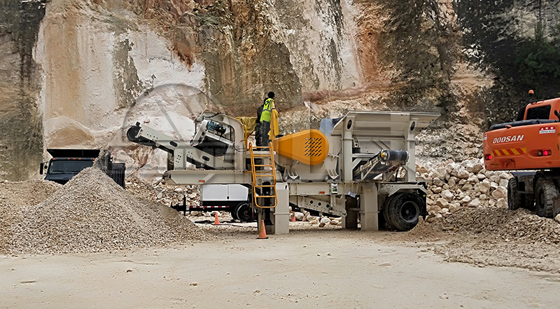 為什么說(shuō)顎式移動(dòng)破碎機(jī)，破碎大理石，碎料效果更好