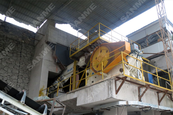 石灰石的機制砂生產(chǎn)線是怎樣的？