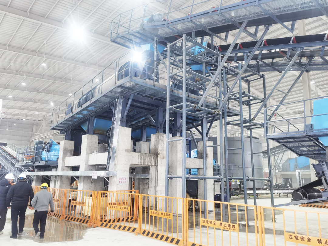 正式投產！上海山美股份助力打造礦山廢渣固廢綜合處理精品工程