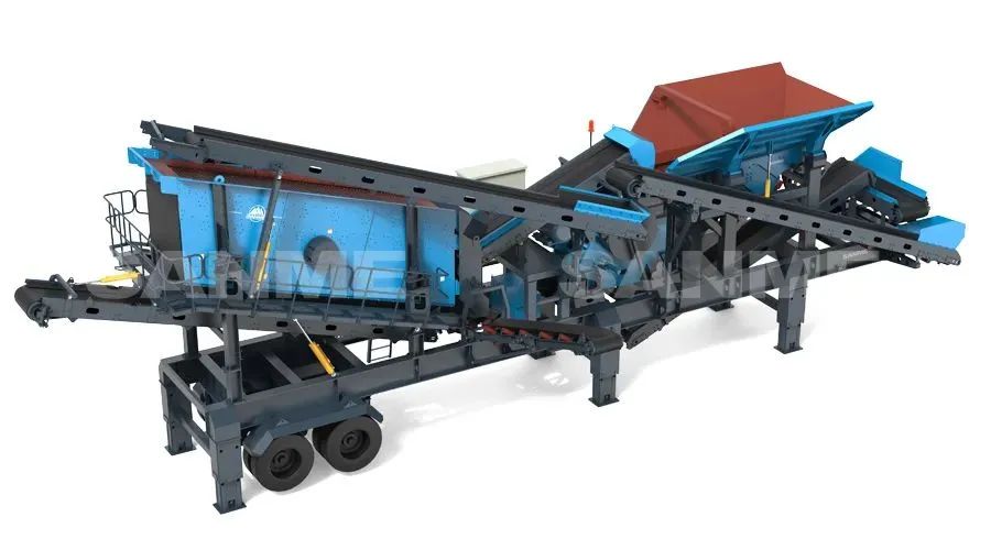 時(shí)產(chǎn)值近600萬(wàn)！山美移動(dòng)式破碎篩分一體站助力江蘇高碳鉻鐵礦破碎項(xiàng)目建設(shè)