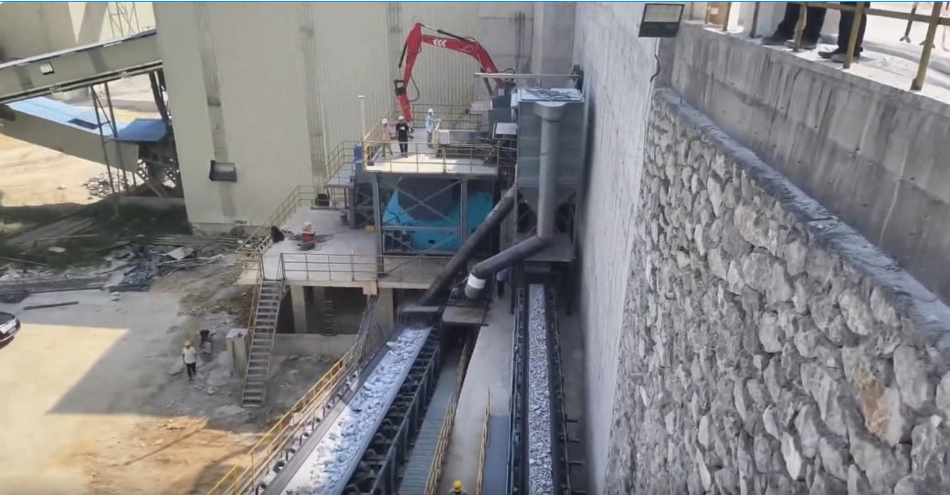 再創(chuàng)佳績！上海山美股份JC771超1800噸/小時大型顎破成功應用于柳州祥云建材技改項目